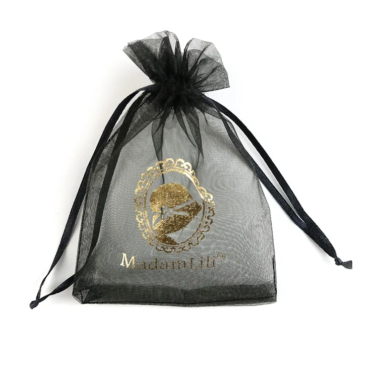 Borsa in Organza con Logo